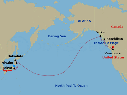 Cruise Map