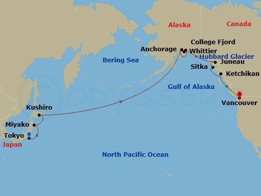 Cruise Map