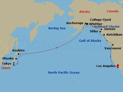 Cruise Map