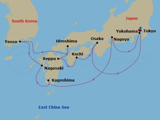 Cruise Map
