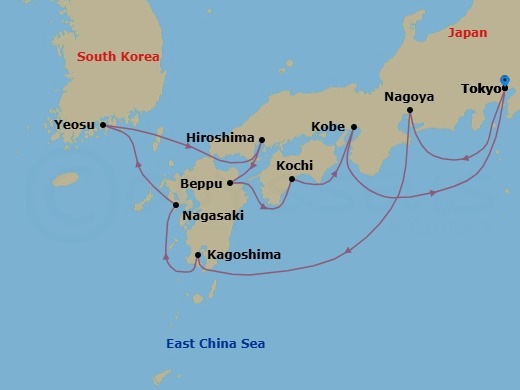 Cruise Map