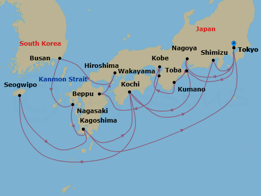 Cruise Map