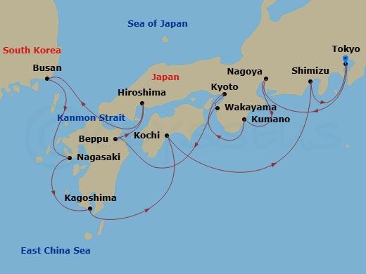 Cruise Map