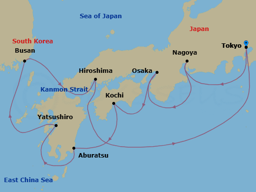 Cruise Map