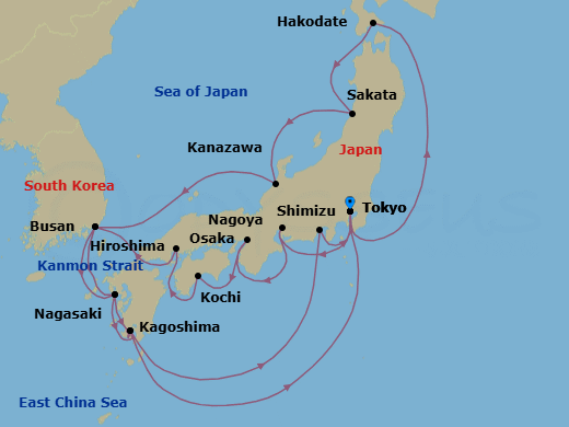 Cruise Map