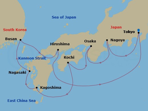 Cruise Map