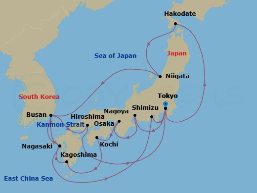 Cruise Map