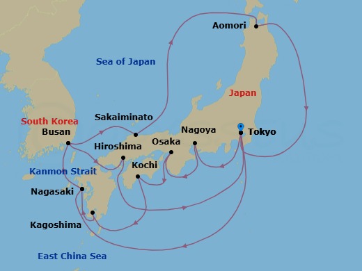 Cruise Map