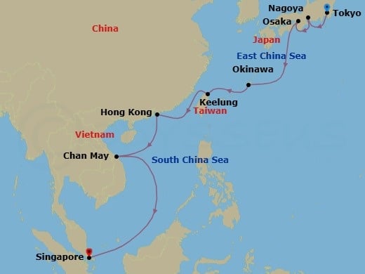 Cruise Map