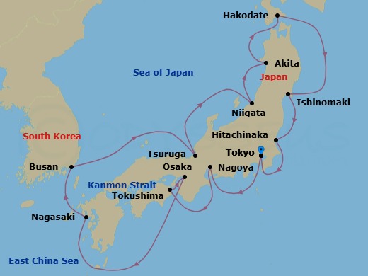Cruise Map