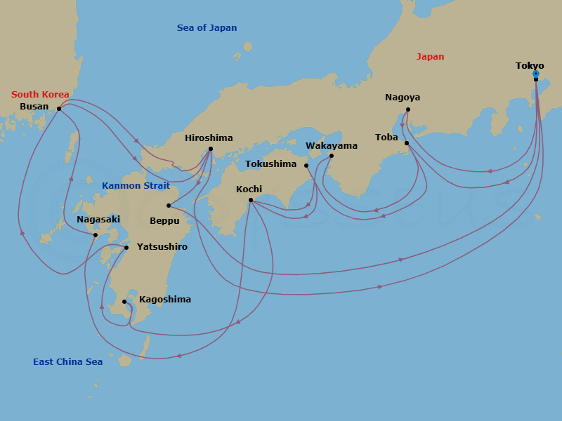 Cruise Map