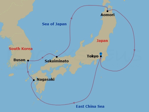 Cruise Map