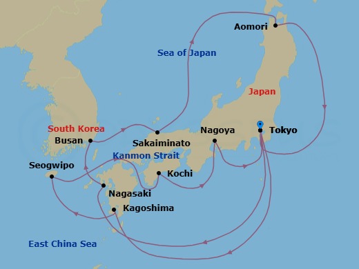 Cruise Map