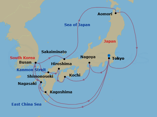 Cruise Map