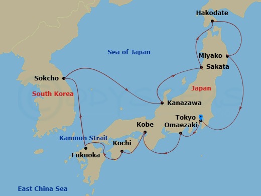 Cruise Map