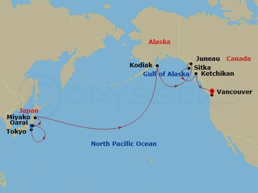 Cruise Map