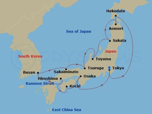 Cruise Map