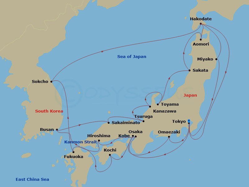 Cruise Map