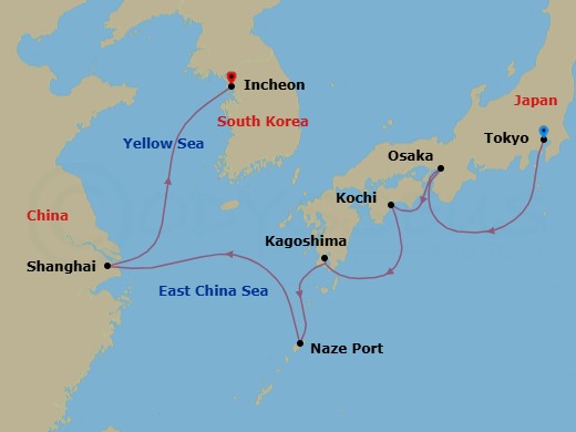 Cruise Map