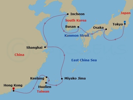 Cruise Map