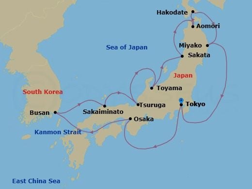 Cruise Map