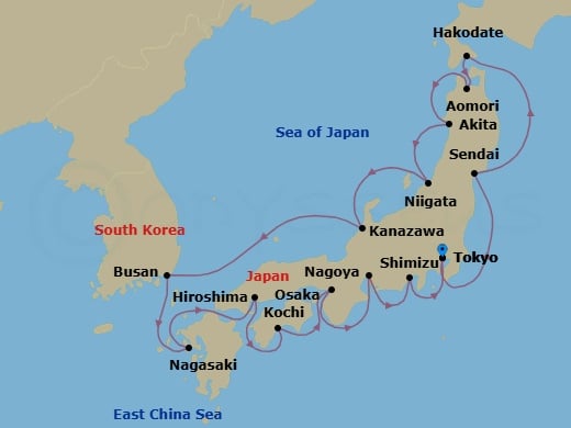 Cruise Map