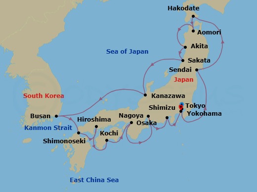 Cruise Map