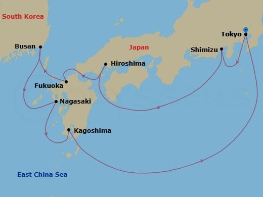 Cruise Map