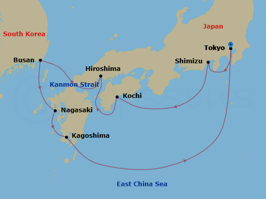 Cruise Map