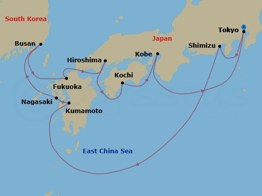 Cruise Map
