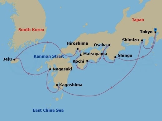 Cruise Map