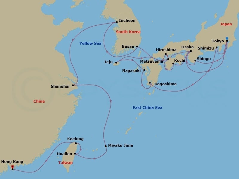 Cruise Map