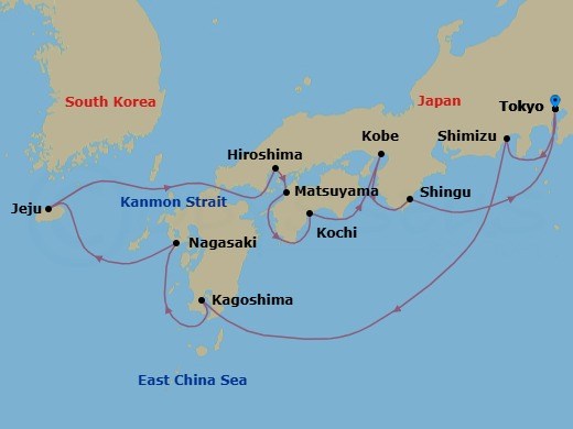 Cruise Map