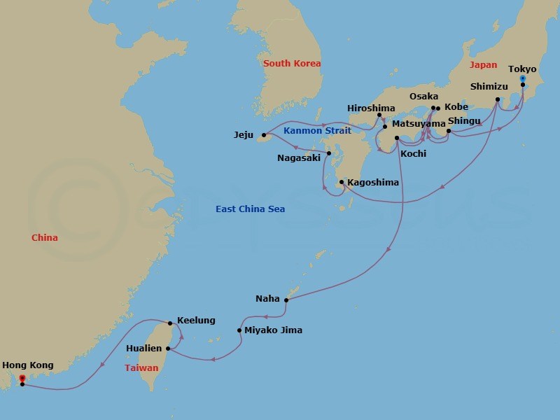 Cruise Map