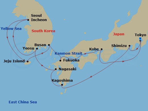 Cruise Map