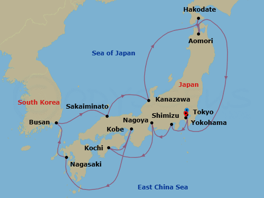 Cruise Map