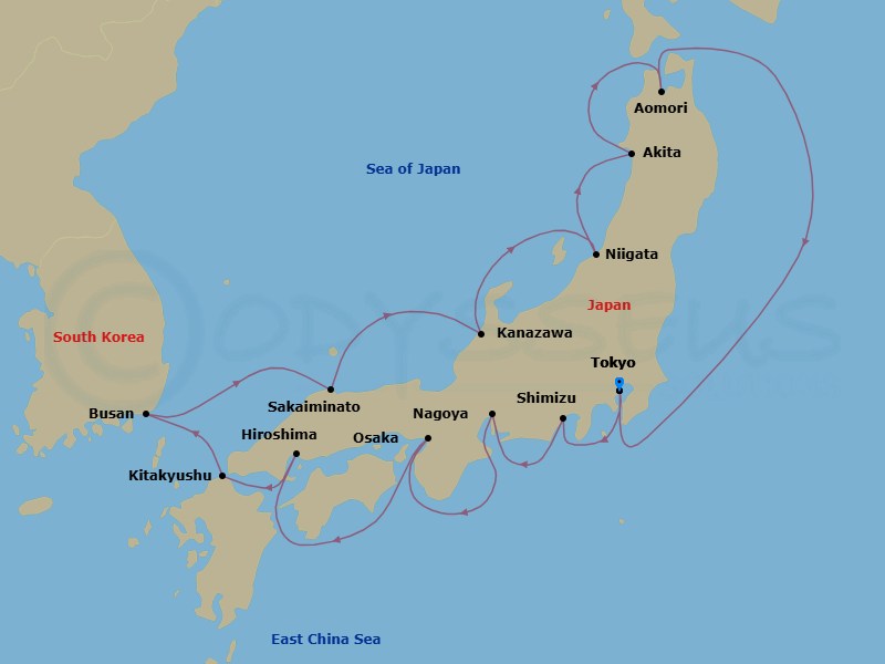 Cruise Map