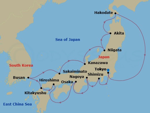 Cruise Map