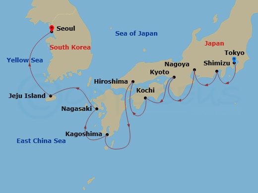 Cruise Map