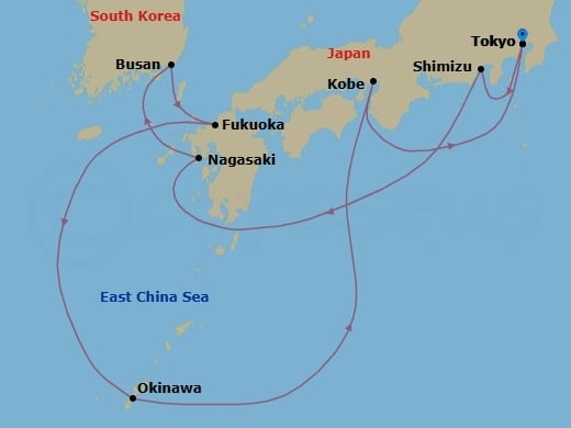 Cruise Map