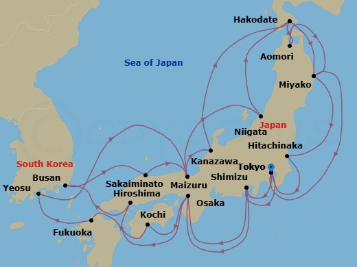 Cruise Map