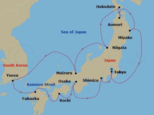 Cruise Map