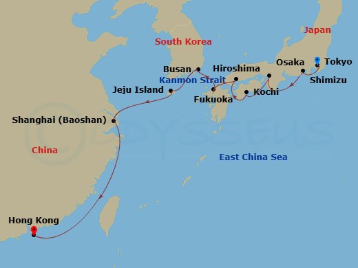 Cruise Map