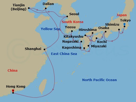 Cruise Map