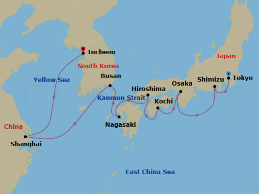 Cruise Map