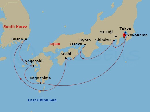 Cruise Map