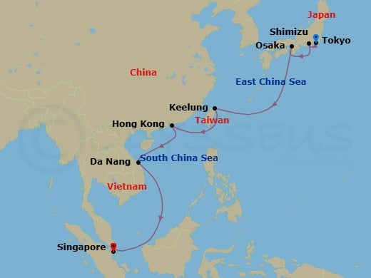 Cruise Map