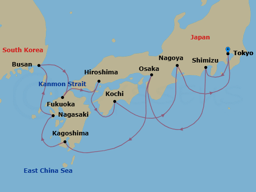 Cruise Map