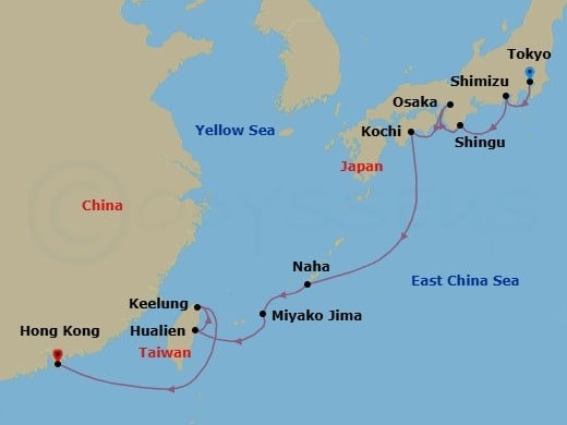 Cruise Map