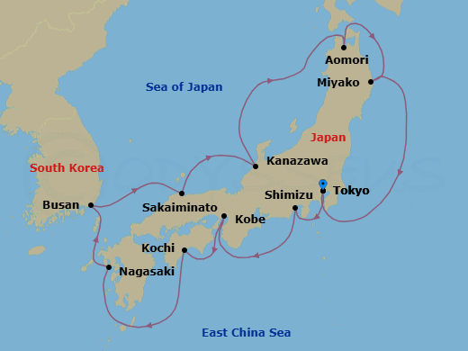 Cruise Map